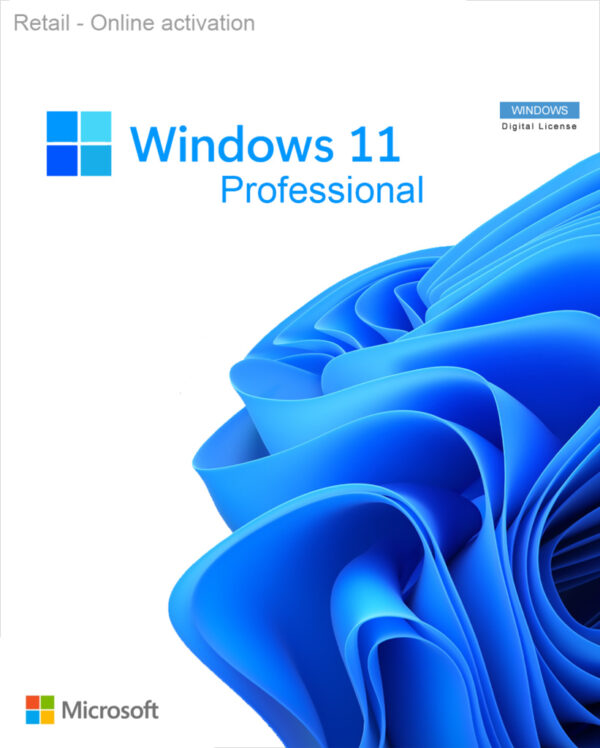 Licence originale Windows 11 professionnel Retail